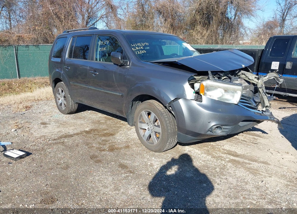 2013 HONDA PILOT TOURING VIN: 5FNYF4H9XDB001482