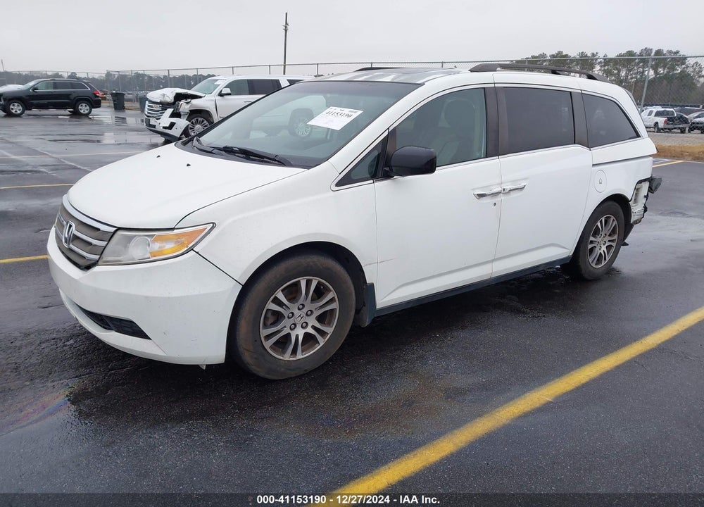 2012 HONDA ODYSSEY EX-L VIN: 5FNRL5H67CB032549