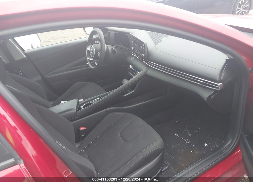 2021 HYUNDAI ELANTRA HYBRID BLUE VIN: KMHLM4AJ2MU011866