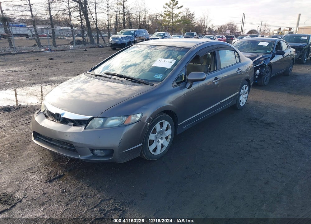 2011 HONDA CIVIC LX VIN: 19XFA1F59BE040295