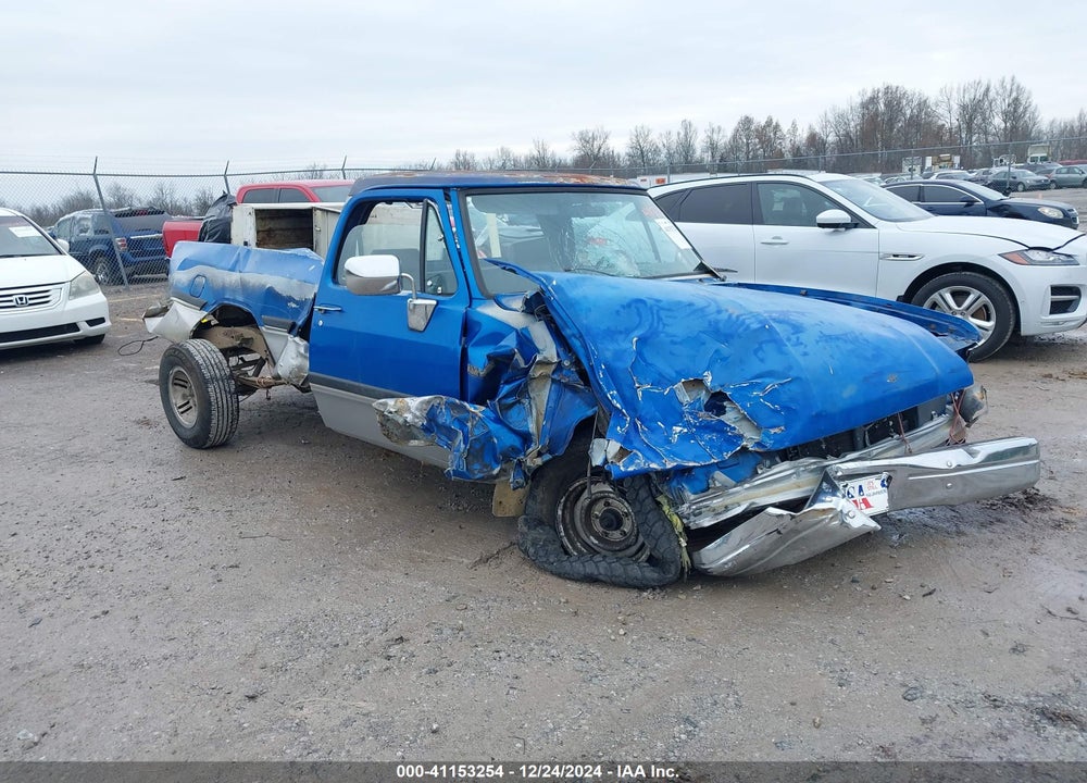 1992 DODGE D-SERIES D150 VIN: 1B7HE16Y5NS602251