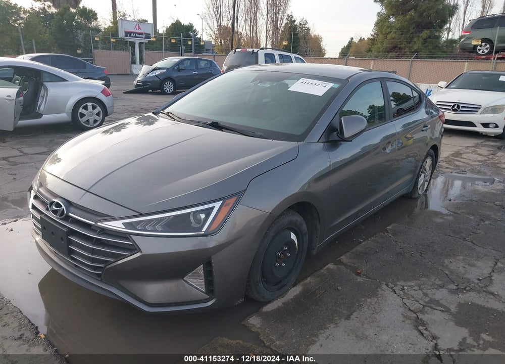2019 HYUNDAI ELANTRA SEL VIN: 5NPD84LFXKH425541