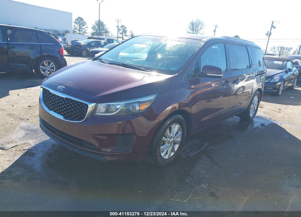 2015 KIA SEDONA LX VIN: KNDMB5C19F6052133