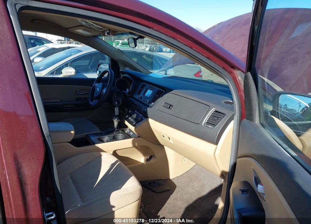 2015 KIA SEDONA LX VIN: KNDMB5C19F6052133