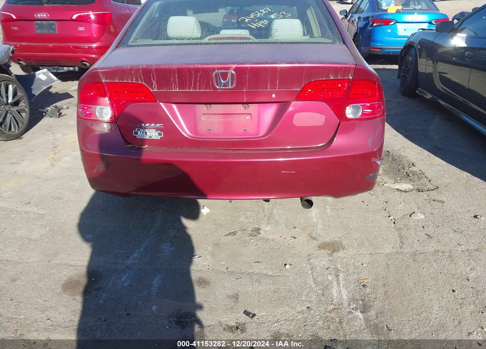 2007 HONDA CIVIC VIN: 1HGFA16597L123788