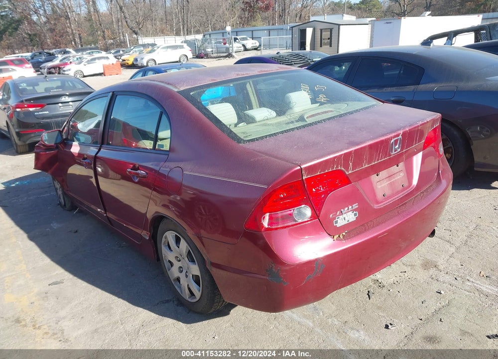 2007 HONDA CIVIC VIN: 1HGFA16597L123788