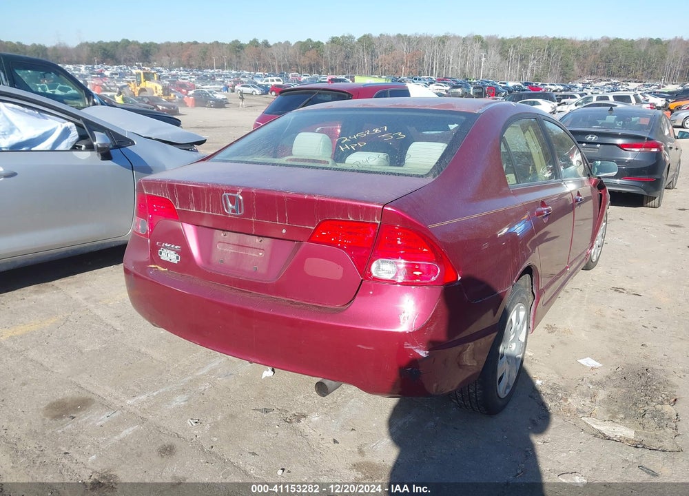 2007 HONDA CIVIC VIN: 1HGFA16597L123788