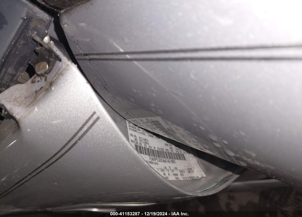 2006 FORD TAURUS SE VIN: 1FAHP53U56A161401