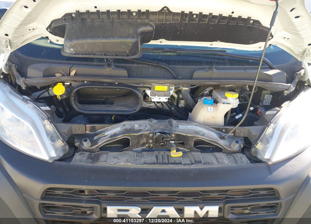 2024 RAM PROMASTER 2500 TRADESMAN HIGH ROOF 159 WB W/PASS SEAT VIN: 3C6LRVDG9RE132273