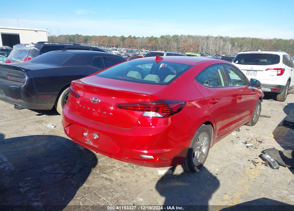 2019 HYUNDAI ELANTRA VIN: 5NPD84LF9KH484791