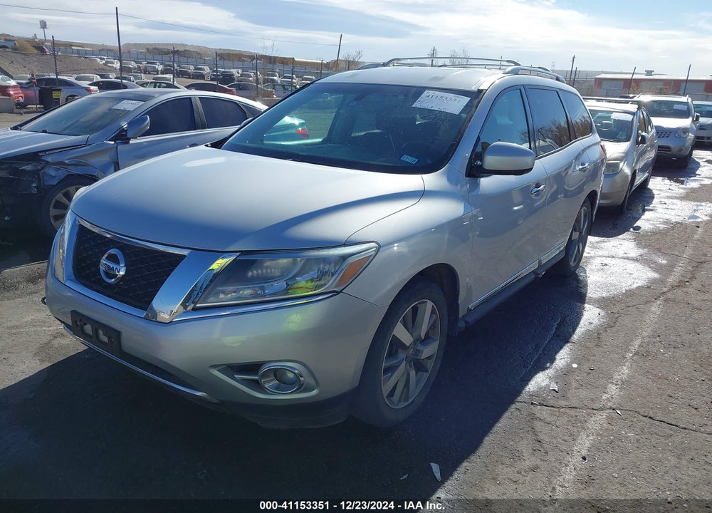 2013 NISSAN PATHFINDER PLATINUM VIN: 5N1AR2MM5DC616053