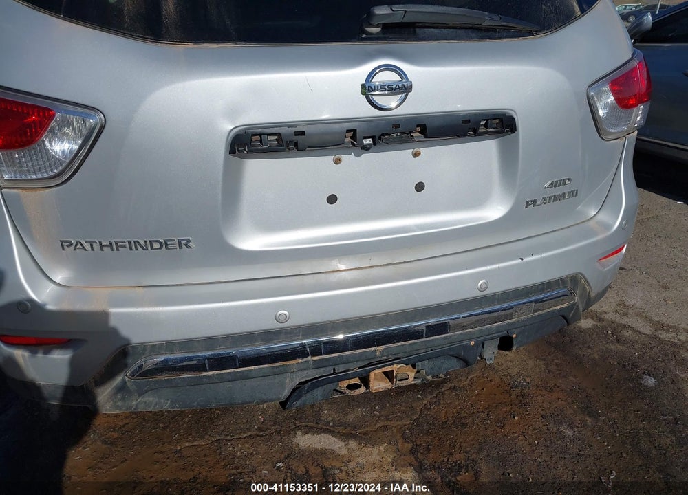 2013 NISSAN PATHFINDER PLATINUM VIN: 5N1AR2MM5DC616053