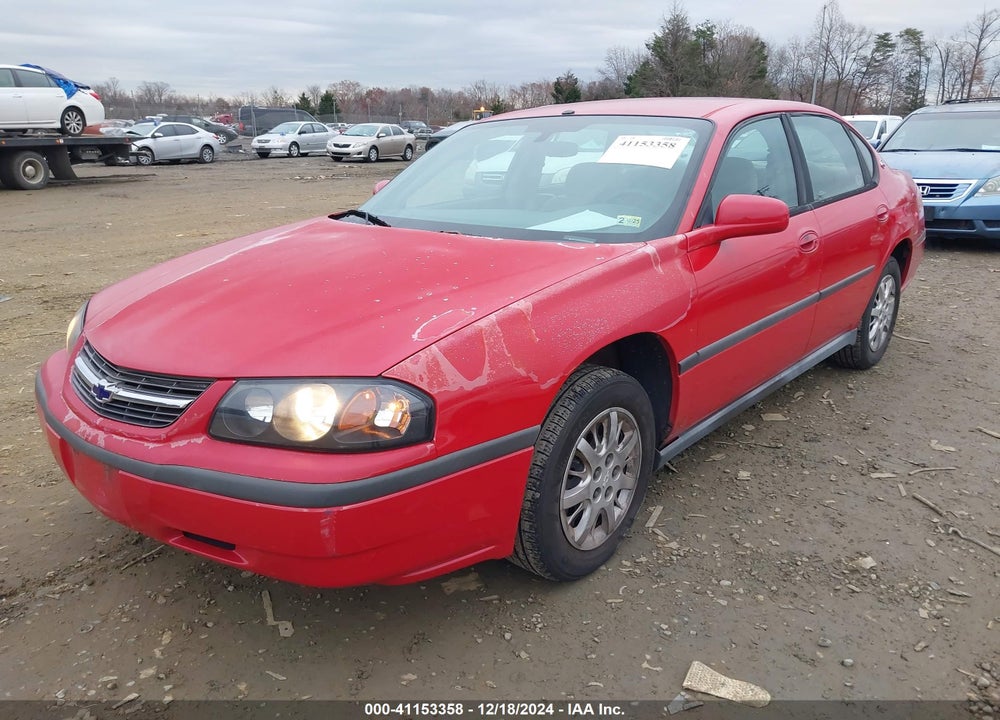 2004 CHEVROLET IMPALA VIN: 2G1WF52E849385536