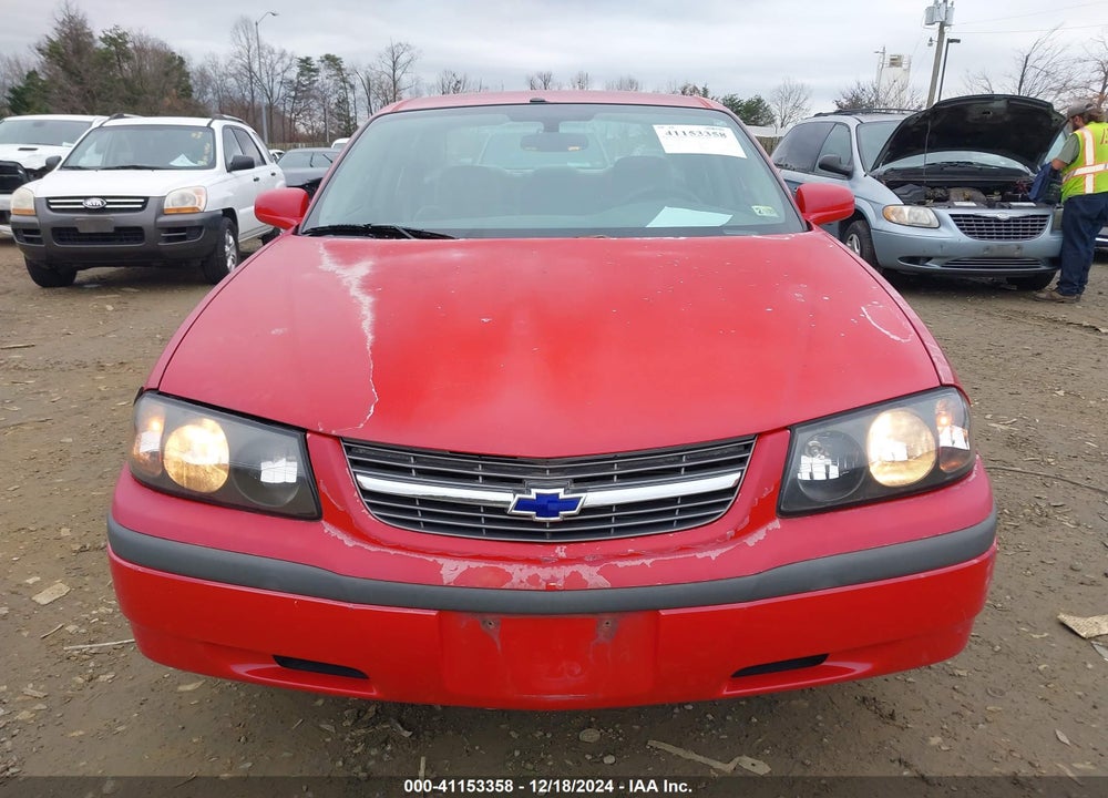 2004 CHEVROLET IMPALA VIN: 2G1WF52E849385536