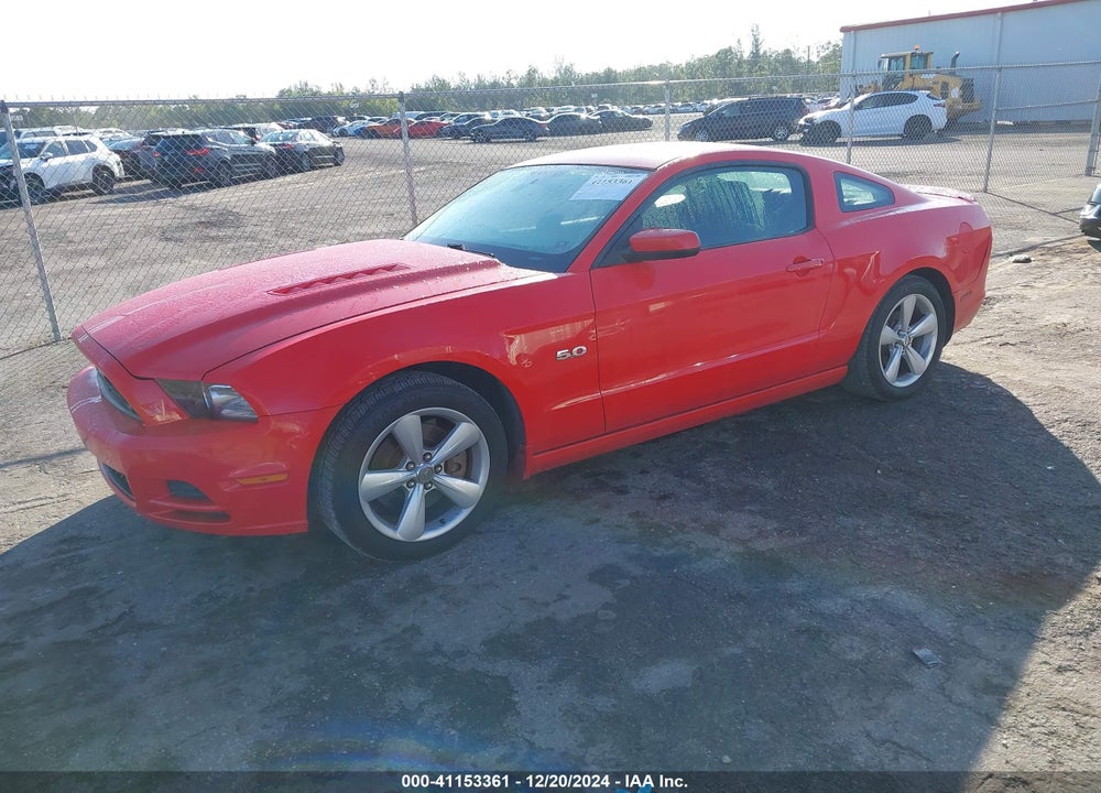 2013 FORD MUSTANG GT VIN: 1ZVBP8CF2D5252258