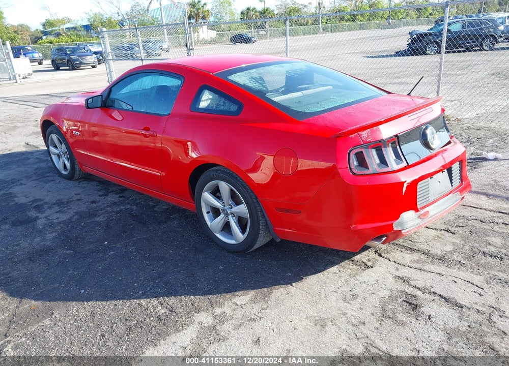 2013 FORD MUSTANG GT VIN: 1ZVBP8CF2D5252258