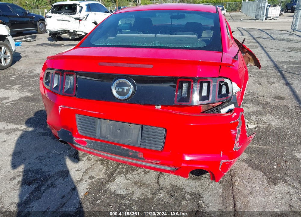 2013 FORD MUSTANG GT VIN: 1ZVBP8CF2D5252258