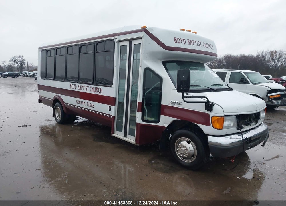 2008 FORD E-450 CUTAWAY VIN: 1FDXE45S67DB36228