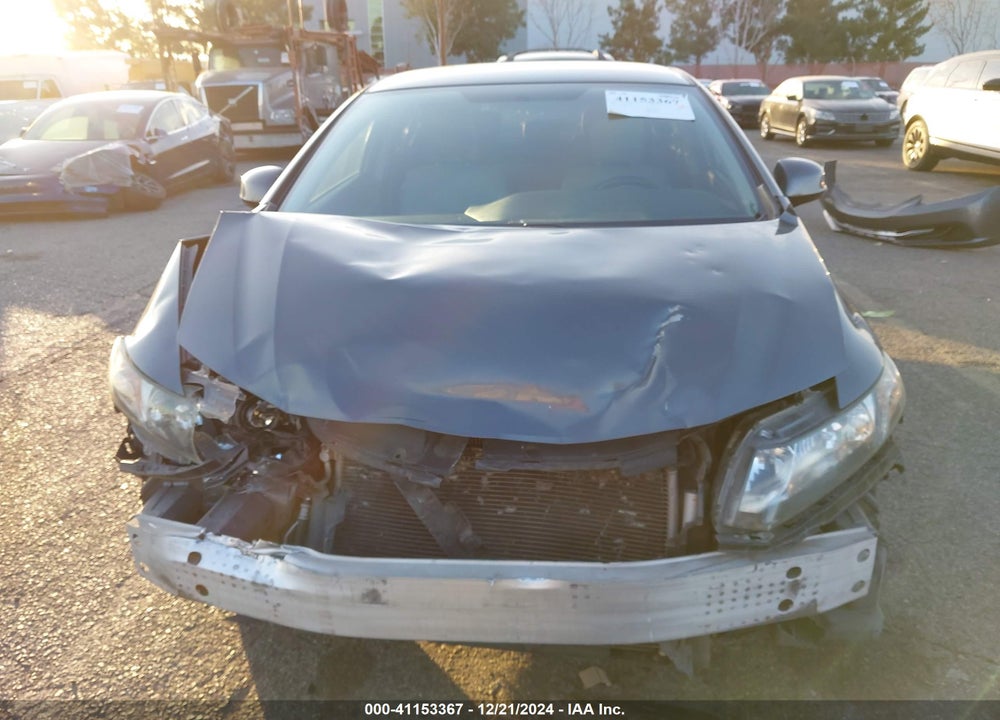 2013 HONDA CIVIC LX VIN: 19XFB2F54DE285060