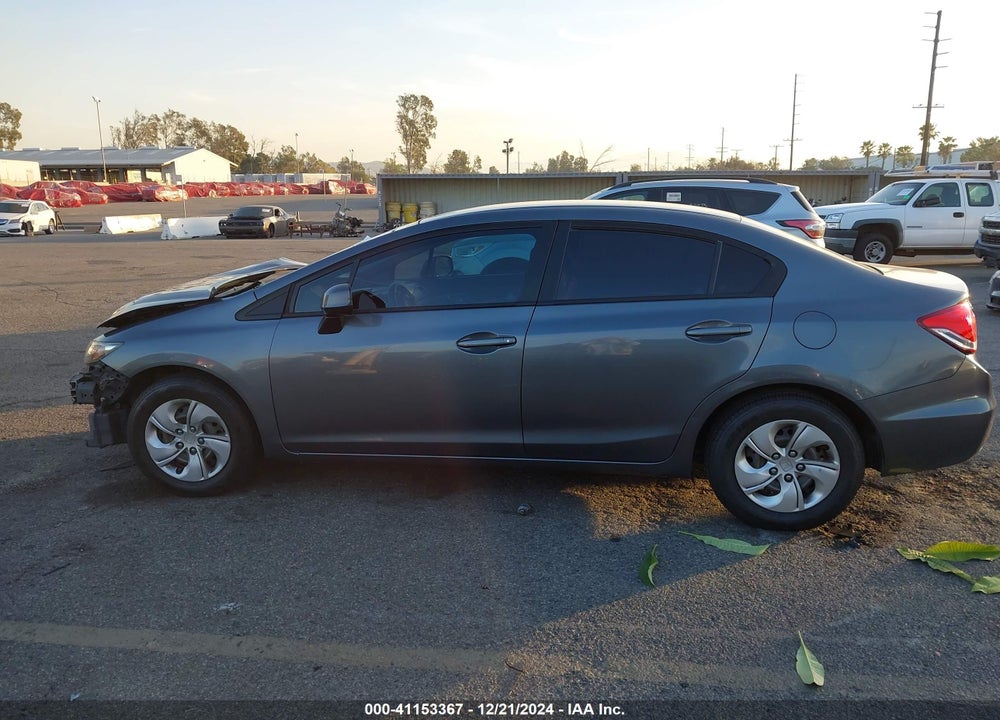 2013 HONDA CIVIC LX VIN: 19XFB2F54DE285060