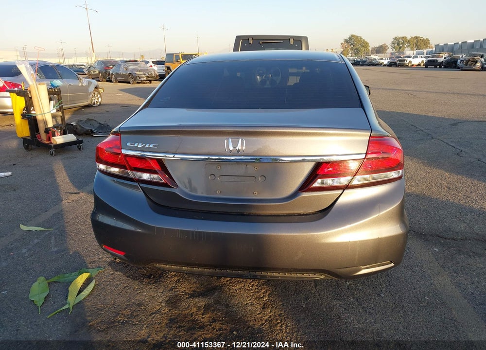 2013 HONDA CIVIC LX VIN: 19XFB2F54DE285060