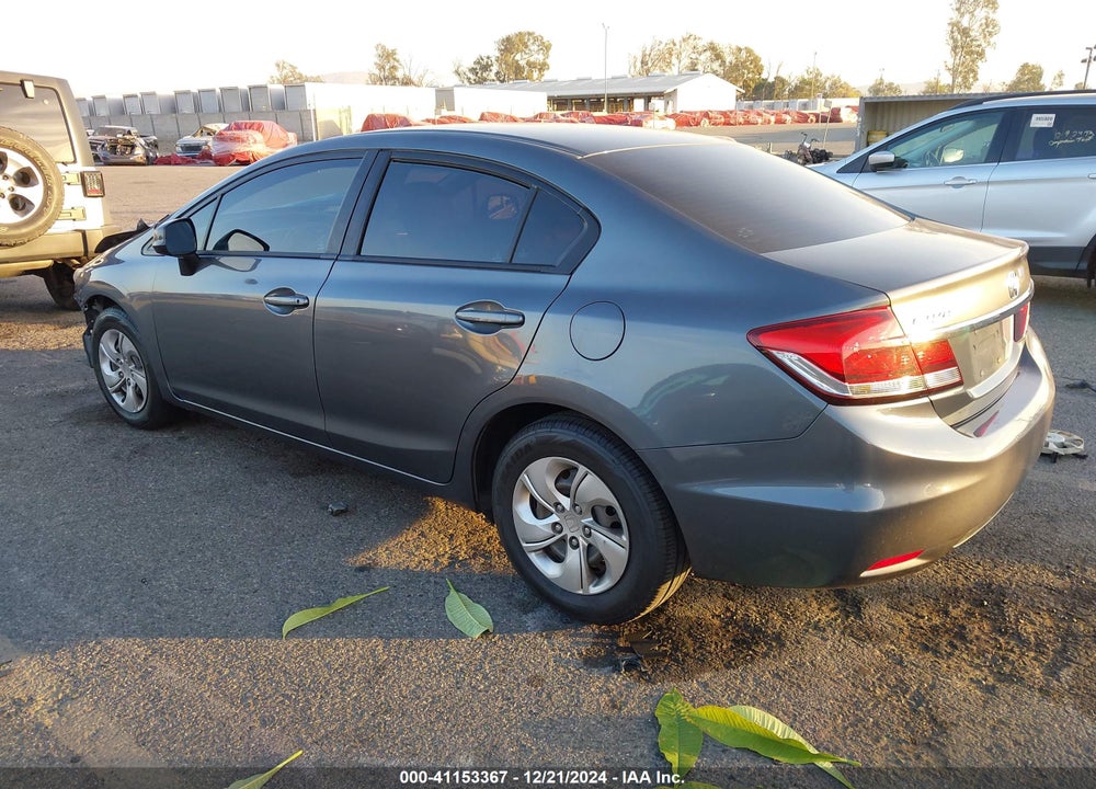 2013 HONDA CIVIC LX VIN: 19XFB2F54DE285060