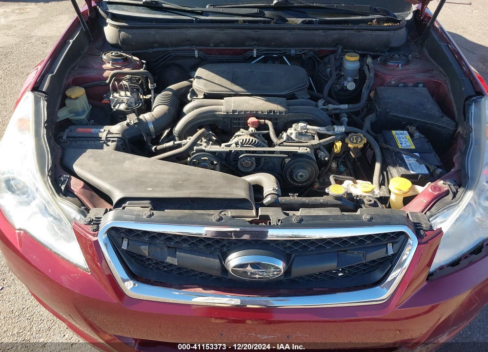 2012 SUBARU LEGACY VIN: 4S3BMCC65C3027597