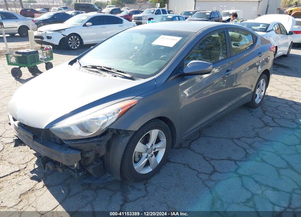 2013 HYUNDAI ELANTRA GLS VIN: 5NPDH4AE9DH366673