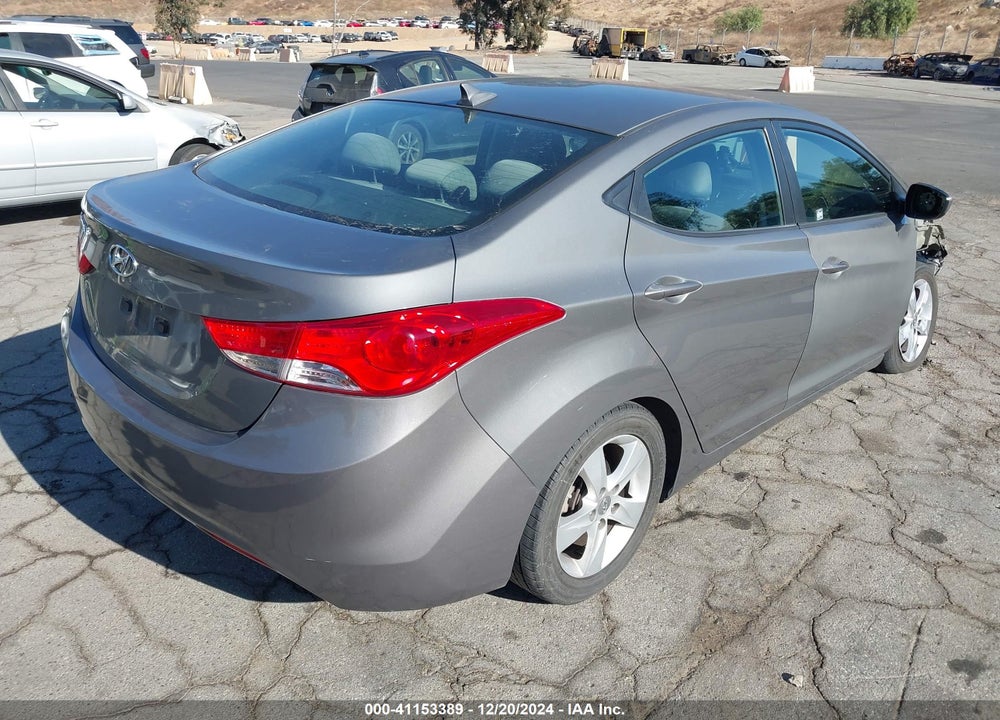2013 HYUNDAI ELANTRA GLS VIN: 5NPDH4AE9DH366673