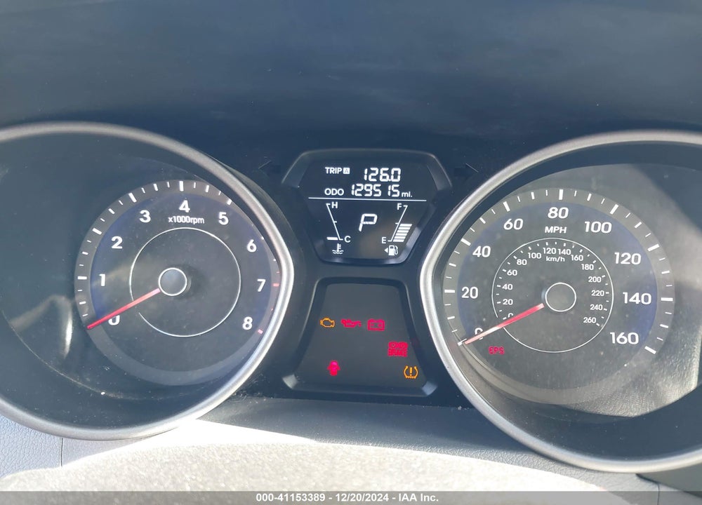 2013 HYUNDAI ELANTRA GLS VIN: 5NPDH4AE9DH366673