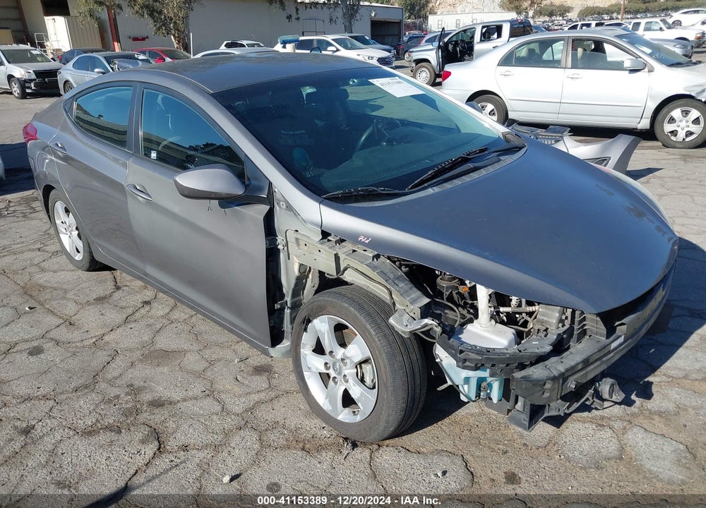 2013 HYUNDAI ELANTRA GLS VIN: 5NPDH4AE9DH366673