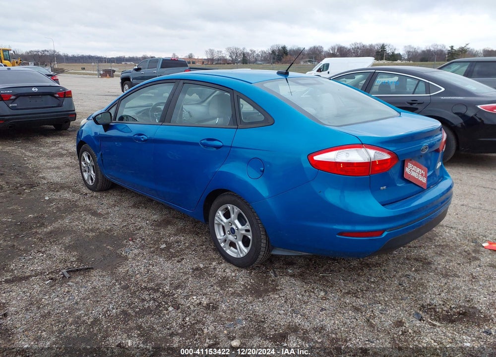 2016 FORD FIESTA SE VIN: 3FADP4BJ1GM112037