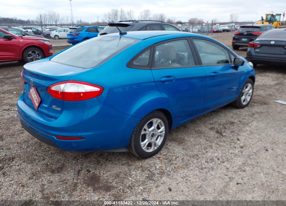 2016 FORD FIESTA SE VIN: 3FADP4BJ1GM112037