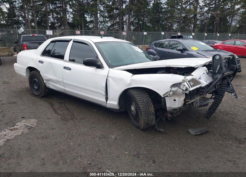 2003 FORD CROWN VICTORIA POLICE VIN: 2FAHP71W73X184407