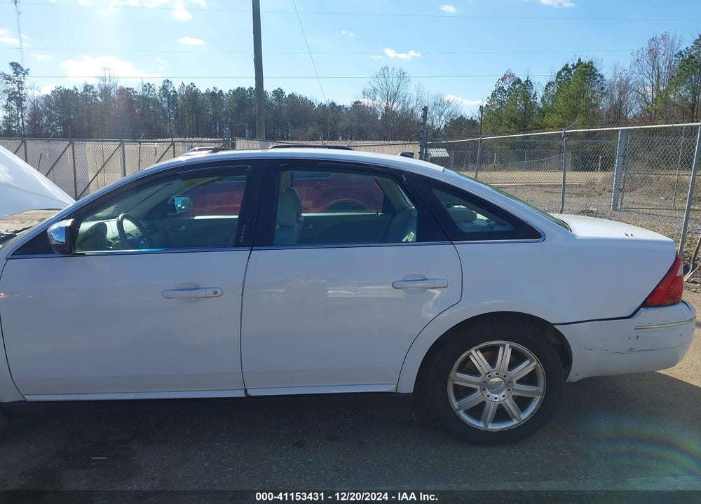 2007 FORD FIVE HUNDRED LIMITED VIN: 1FAHP25187G111706