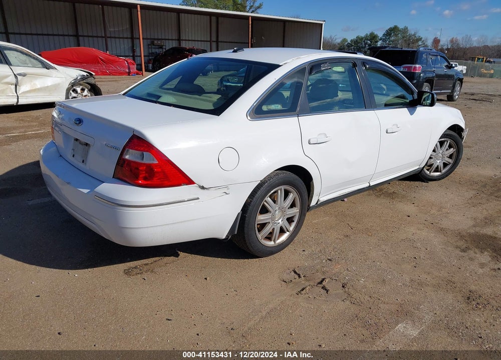 2007 FORD FIVE HUNDRED LIMITED VIN: 1FAHP25187G111706