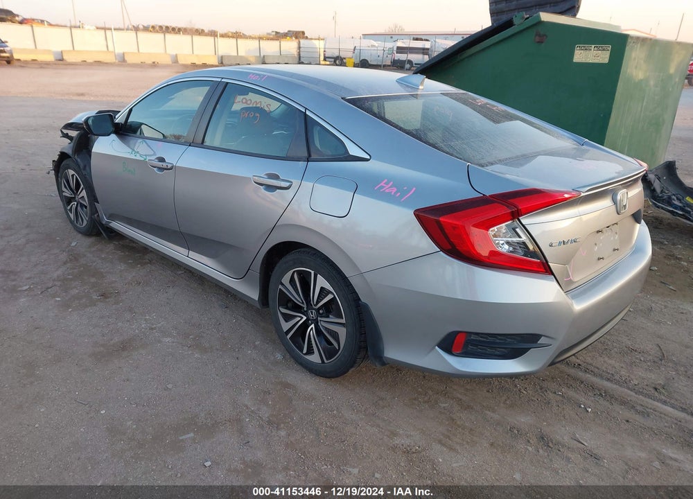 2016 HONDA CIVIC VIN: 19XFC1F75GE030883