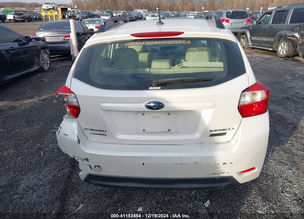 2012 SUBARU IMPREZA VIN: JF1GPAU64CH243420
