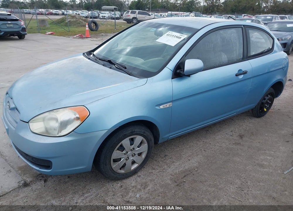 2010 HYUNDAI ACCENT GS VIN: KMHCM3AC8AU156501