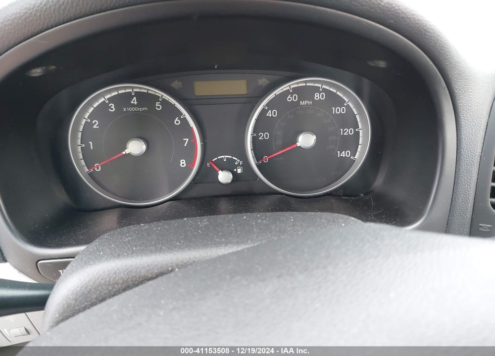 2010 HYUNDAI ACCENT GS VIN: KMHCM3AC8AU156501