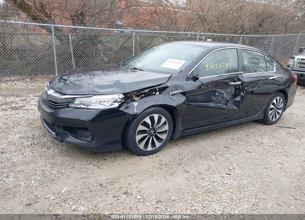 2017 HONDA ACCORD HYBRID VIN: JHMCR6F74HC019590