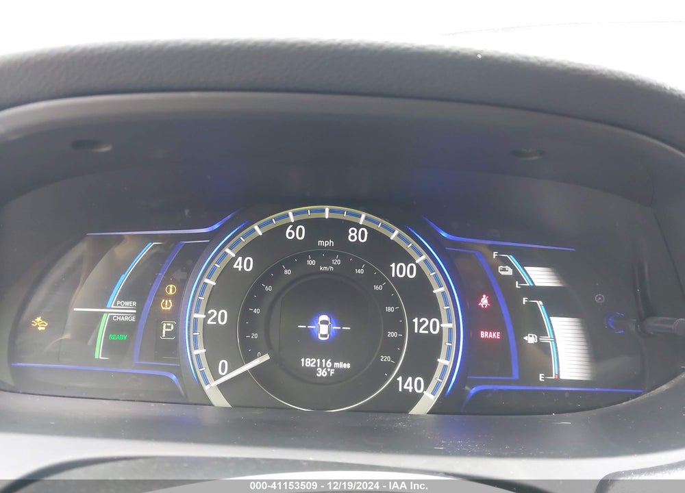 2017 HONDA ACCORD HYBRID VIN: JHMCR6F74HC019590