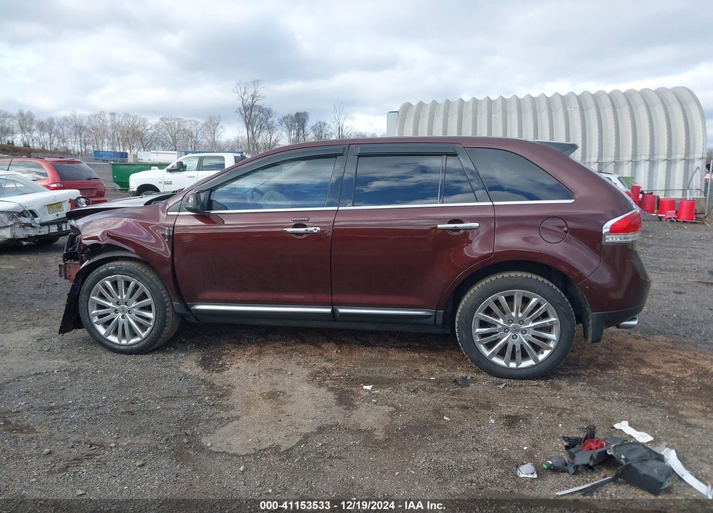 2012 LINCOLN MKX VIN: 2LMDJ6JKXCBL11455