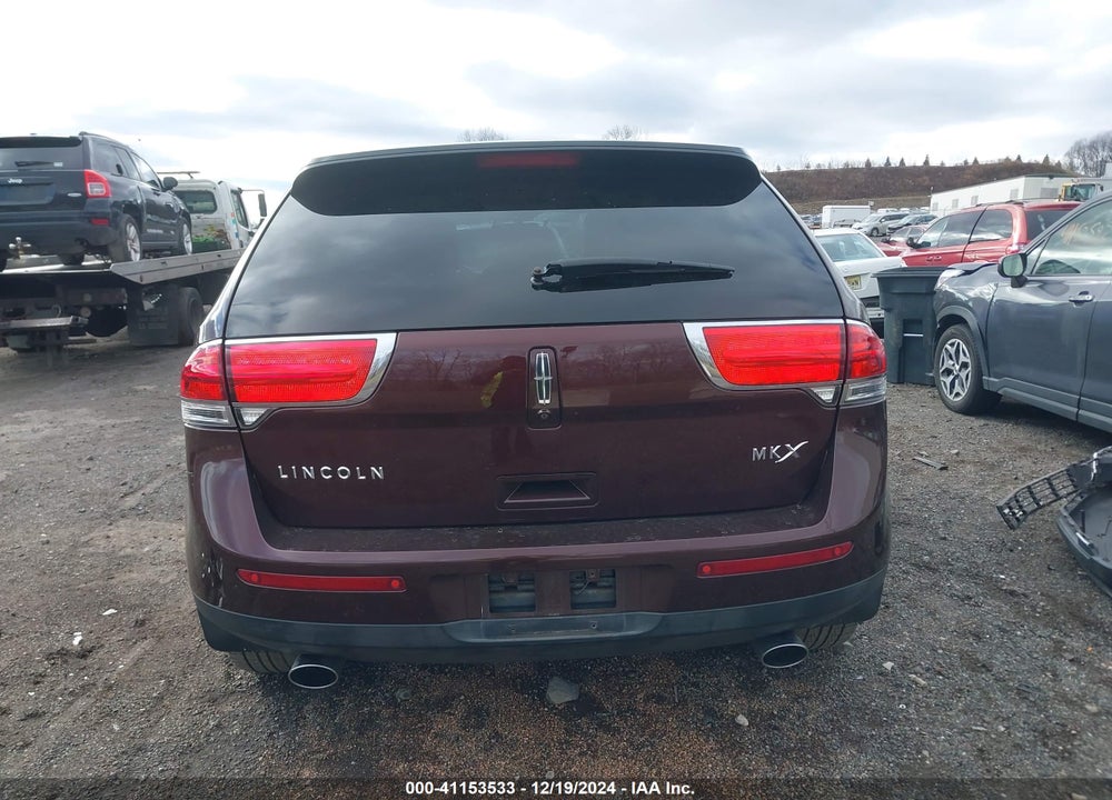 2012 LINCOLN MKX VIN: 2LMDJ6JKXCBL11455