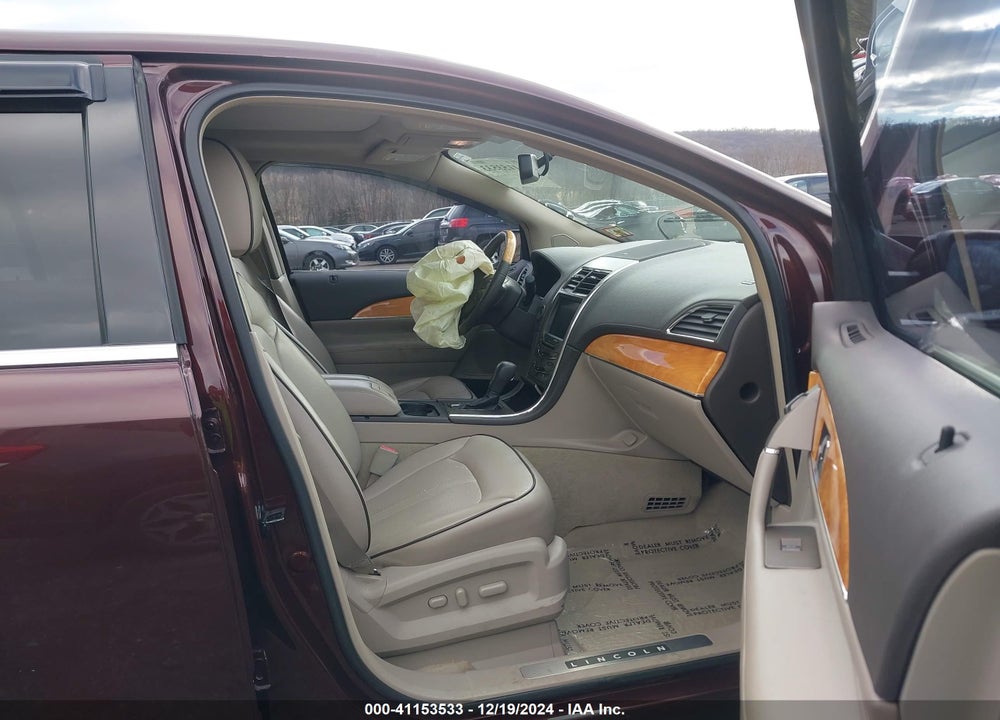 2012 LINCOLN MKX VIN: 2LMDJ6JKXCBL11455