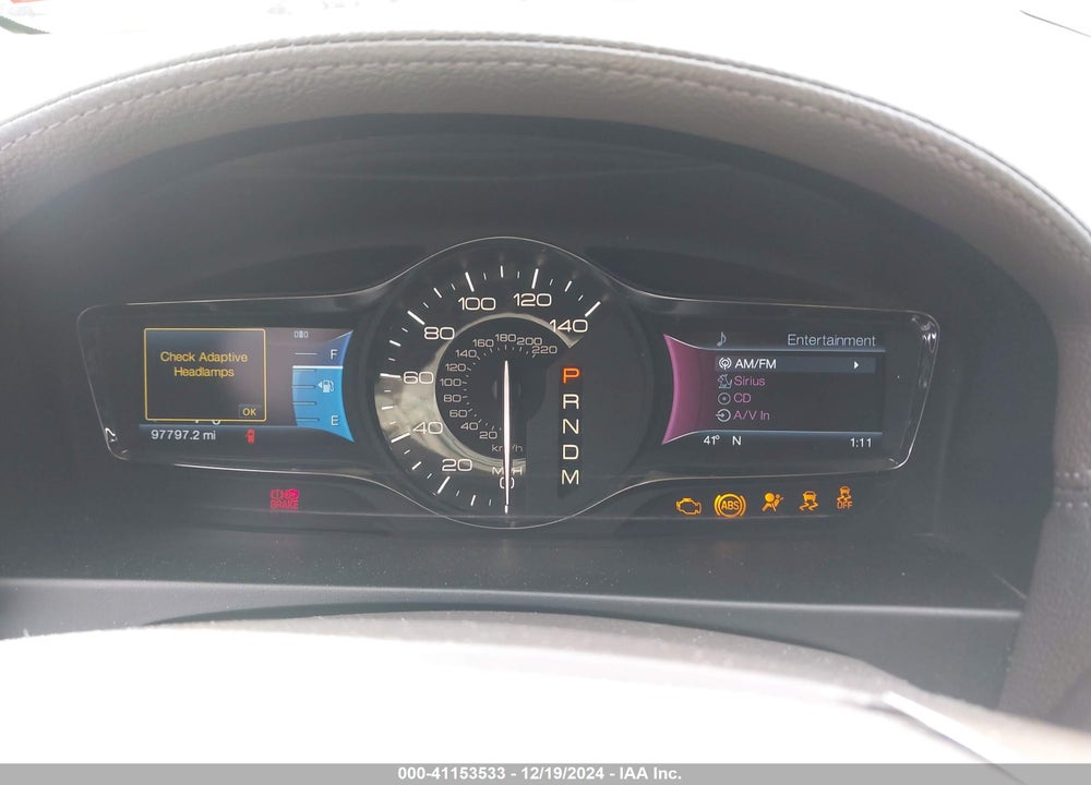 2012 LINCOLN MKX VIN: 2LMDJ6JKXCBL11455