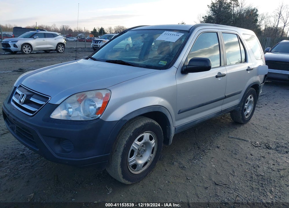 2006 HONDA CR-V LX VIN: SHSRD68506U404868