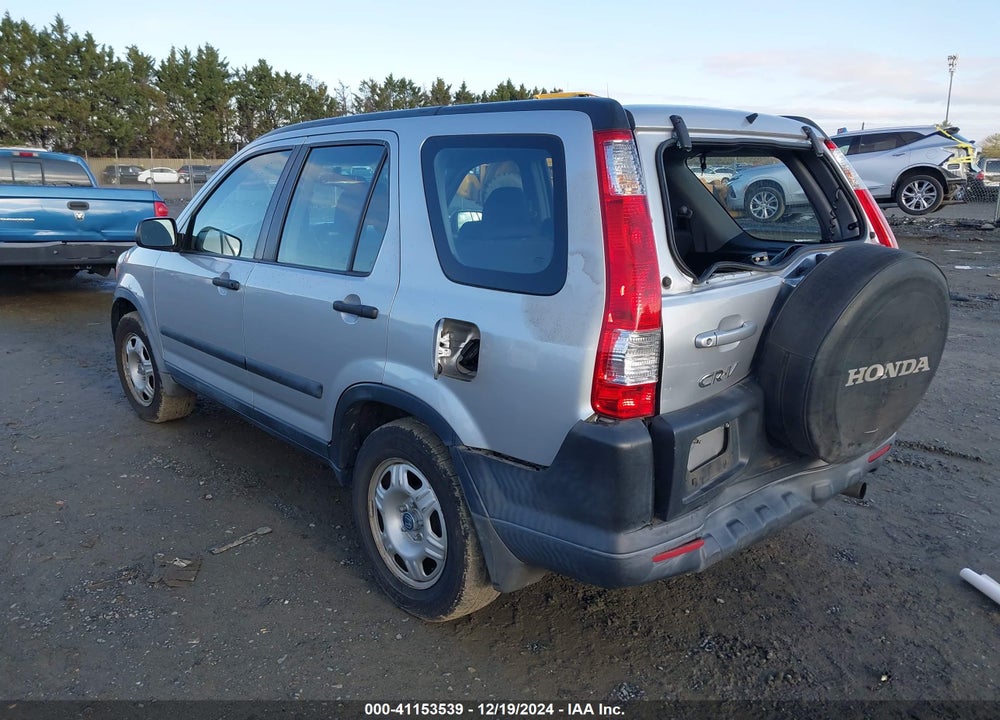 2006 HONDA CR-V LX VIN: SHSRD68506U404868