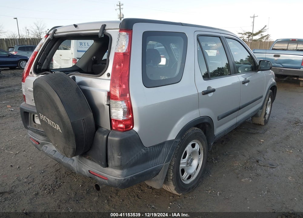 2006 HONDA CR-V LX VIN: SHSRD68506U404868