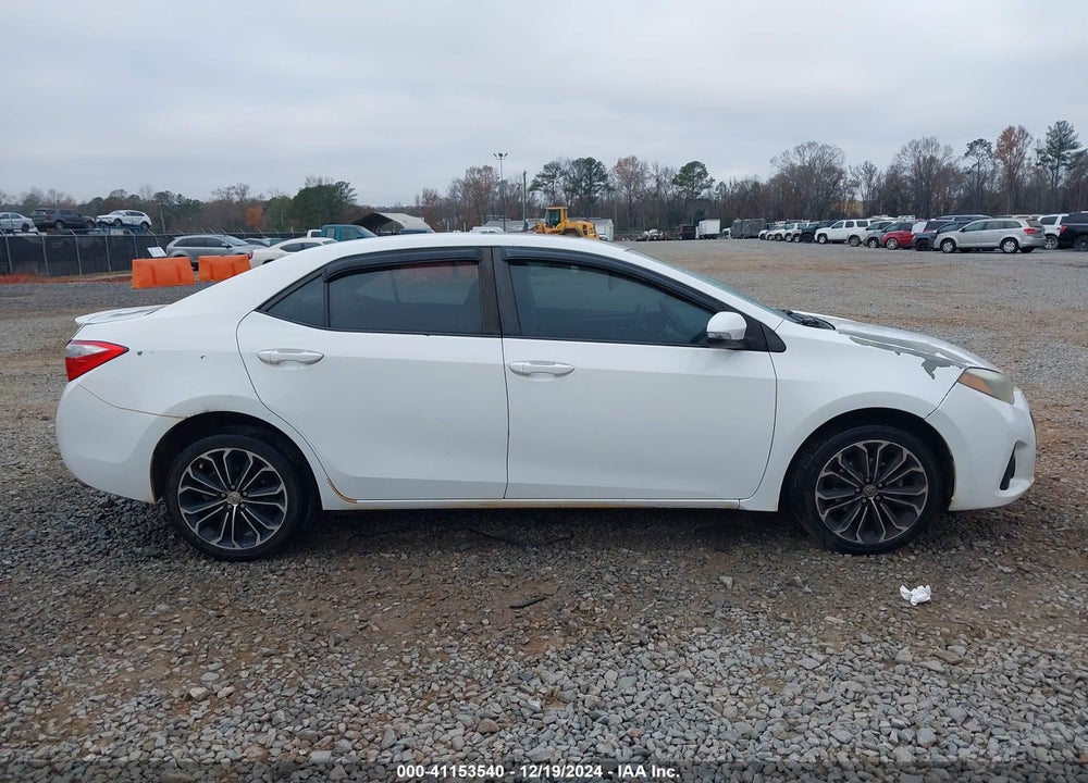 2014 TOYOTA COROLLA S PLUS VIN: 5YFBURHE7EP017358